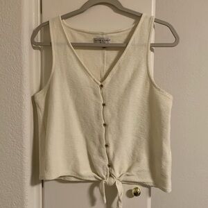 Madewell button up tank